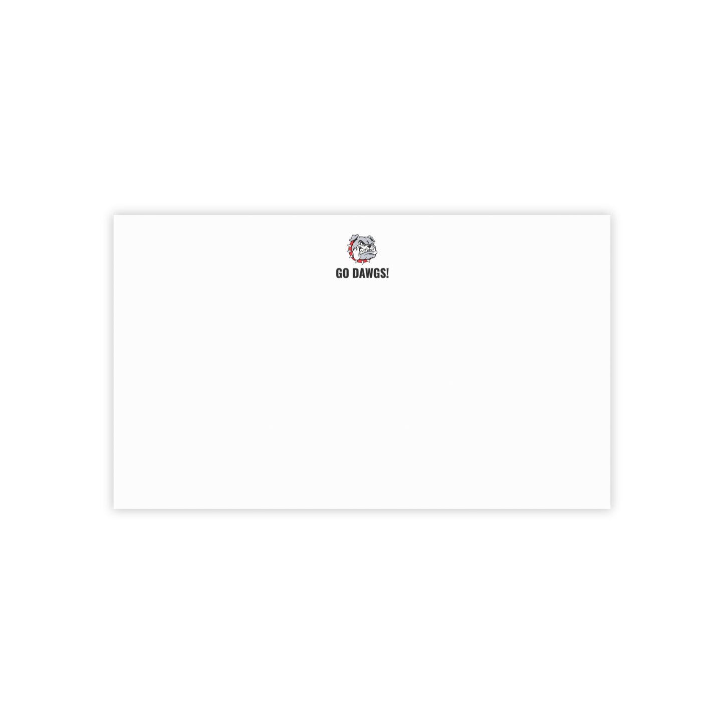 "Go Dawgs" Post-it Notepads