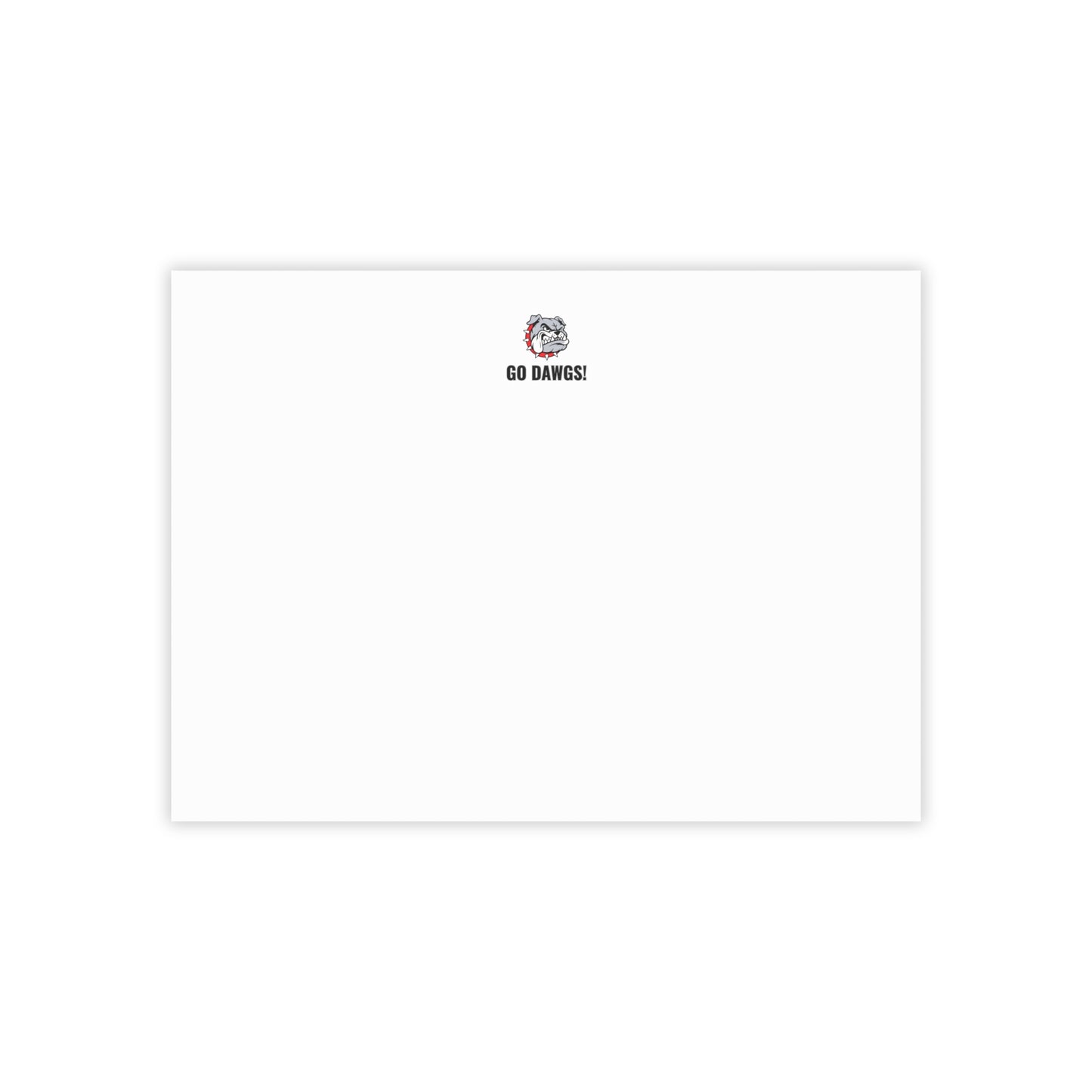 "Go Dawgs" Post-it Notepads