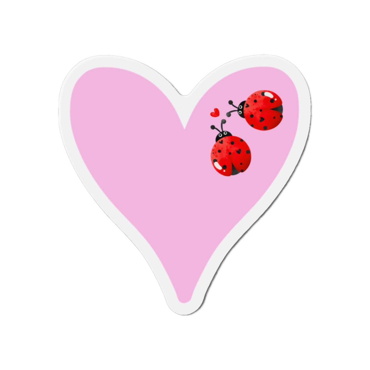 "Ladybug Love" Pink Magnet